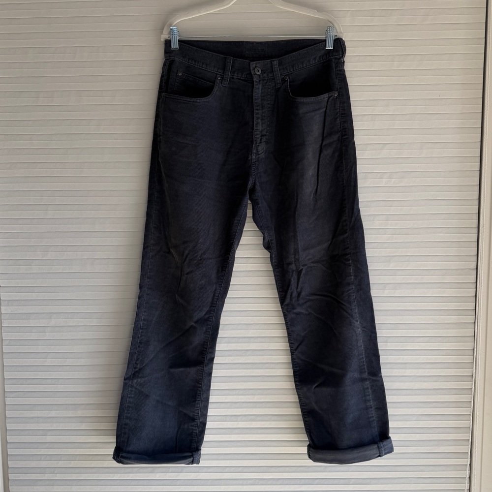 J. Crew Corduroy Dark Blue Pants